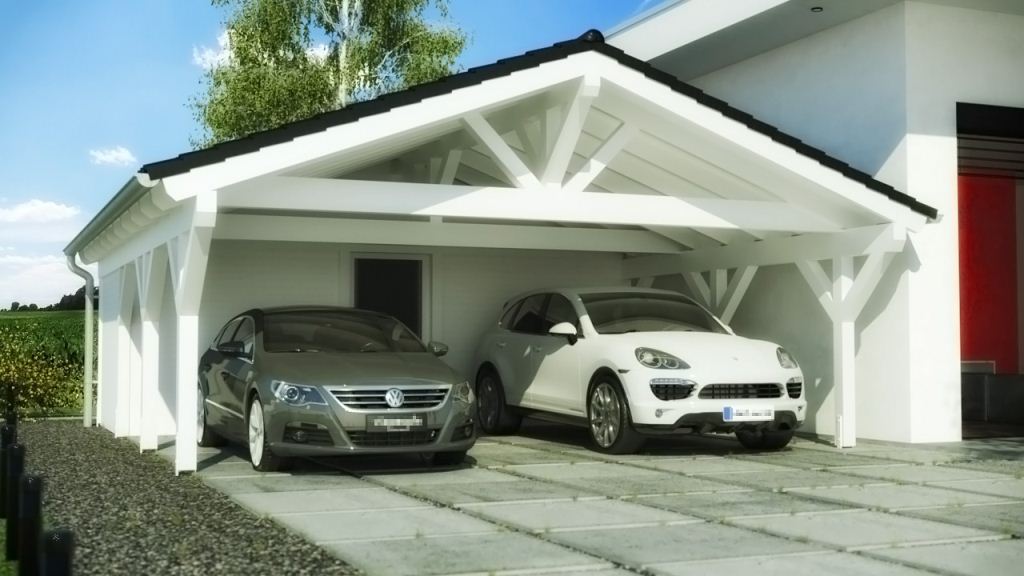 Spitzdach Carport Selbst Konfigurieren Und Kaufen